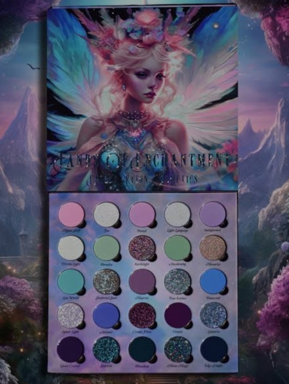 ISO ENSLEY REIGN
Lands of Enchantment eyeshadow palette